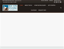 Tablet Screenshot of nyhousing.org
